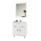 Комплект мебели для ванной VOD-OK  Барбара 75 Белый Аспен AG-612